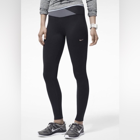 Nike Pants - Nike Dri Fit Epic Running Tights Black XS